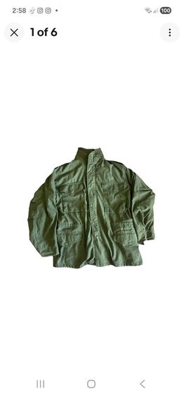 เสื้อวินเทจ M-65 field jacket medium Regular  รูปที่ 7