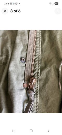 เสื้อวินเทจ M-65 field jacket medium Regular  รูปที่ 6