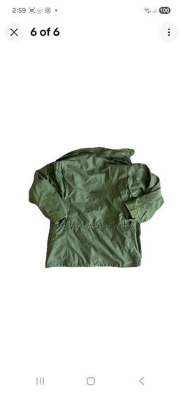 เสื้อวินเทจ M-65 field jacket medium Regular  รูปที่ 4