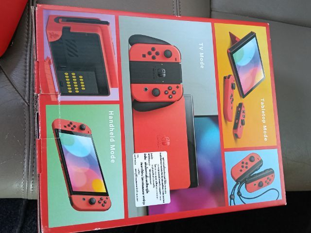 Nintendo switch oled mario กล่องครบอุปกรณ์ครบ รูปที่ 7