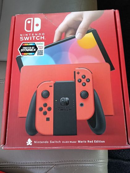 Nintendo switch oled mario กล่องครบอุปกรณ์ครบ รูปที่ 6