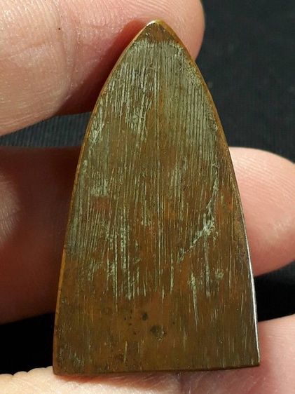 หลวงปู่ทวด หลังเตารีด พิมพ์ใหญ่ วัดช้างให้ จ.ปัตตานี ปี2505 เนื้อทองแดงสภาพยังสวย รูปที่ 2