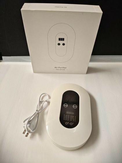 เครื่องฟอกอาศ สีขาว Air Purifier กำจัดกลิ่น สำหรับที่มี สัตว์เลี้ยง สภาพดี เครื่องใช้งานได้ปกติ