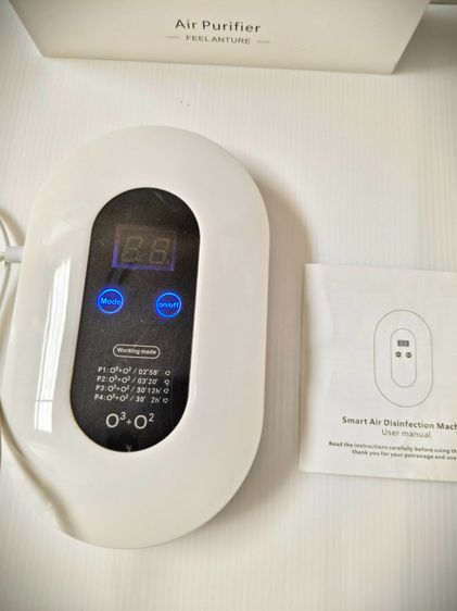 เครื่องฟอกอาศ สีขาว Air Purifier กำจัดกลิ่น สำหรับที่มี สัตว์เลี้ยง สภาพดี เครื่องใช้งานได้ปกติ รูปที่ 5