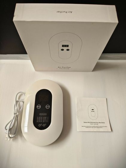 เครื่องฟอกอาศ สีขาว Air Purifier กำจัดกลิ่น สำหรับที่มี สัตว์เลี้ยง สภาพดี เครื่องใช้งานได้ปกติ รูปที่ 11