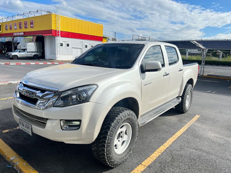 Isuzu D-MAX 2014 2.5 Hi-Lander Z Pickup ดีเซล ไม่ติดแก๊ส เกียร์ธรรมดา ขาว รูปที่ 2