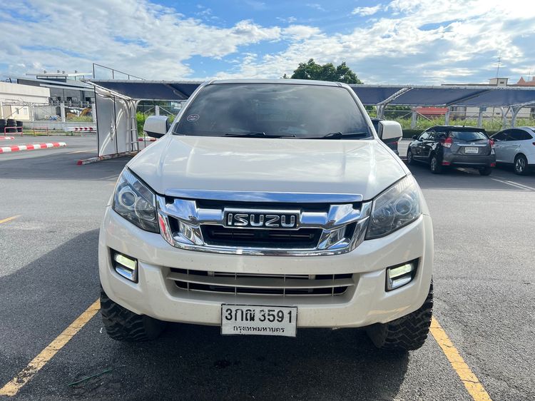 Isuzu D-MAX 2014 2.5 Hi-Lander Z Pickup ดีเซล ไม่ติดแก๊ส เกียร์ธรรมดา ขาว รูปที่ 3
