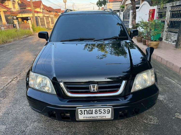 Honda CR-V 2002 2.0 EXi Limited 4WD Utility-car เบนซิน ไม่ติดแก๊ส เกียร์อัตโนมัติ ดำ รูปที่ 2