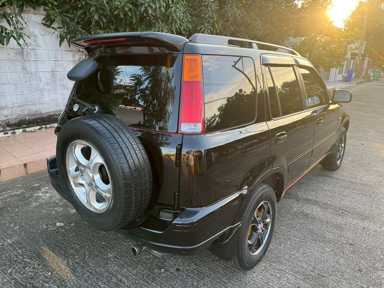 Honda CR-V 2002 2.0 EXi Limited 4WD Utility-car เบนซิน ไม่ติดแก๊ส เกียร์อัตโนมัติ ดำ รูปที่ 4