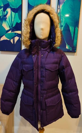 เสื้อกันหนาวขนเป็ด ยูนิโค่ล ไซส์ L มีฮู้ดและขนเฟอร์สามรถถอดออกได้สภาพสวย อก ประมาณ 36 นิ้ว ไหล่ 16นิ้ว ยาว 24 นิ้ว รูปที่ 3