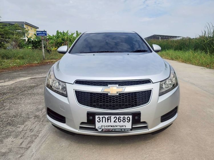 Chevrolet Cruze 2012 1.8 LS Sedan เบนซิน ไม่ติดแก๊ส เกียร์อัตโนมัติ บรอนซ์เงิน รูปที่ 2