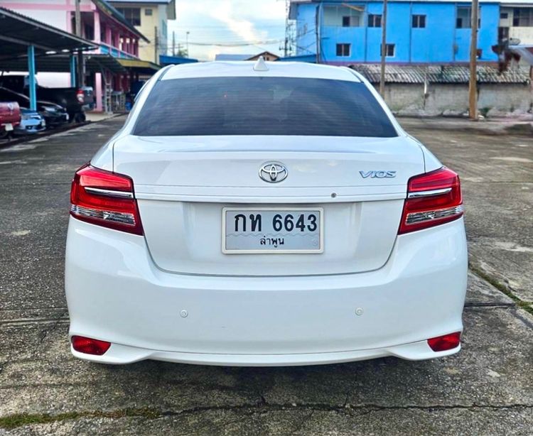 Toyota Vios 2017 1.5 J Sedan เบนซิน ไม่ติดแก๊ส เกียร์อัตโนมัติ ขาว รูปที่ 4