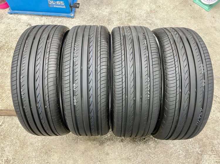 ยางถอดป้ายแดงขอบ 17” ยี่ห้อ YOKOHAMA  รุ่น ADVAN DB DACIBEL ขนาด 215-50R17 ปี 25 สีเส้นตุ่มหน้ายางยังอยู่ครบ รูปที่ 9