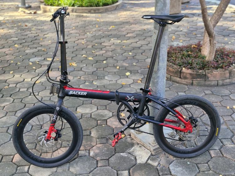 จักรยานพับ Backer X-Lite Plus ล้อ 20" ชุดขับ 105 ดิสค์เบรคหน้า-หลัง