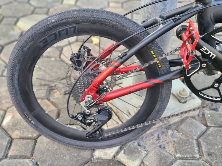 จักรยานพับ Backer X-Lite Plus ล้อ 20" ชุดขับ 105 ดิสค์เบรคหน้า-หลัง รูปที่ 5