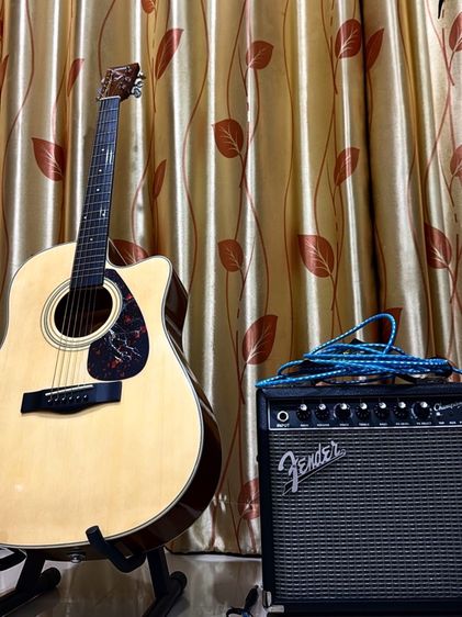 กีต้าร์โปร่งไฟฟ้า YamahaFx370C รูปที่ 4