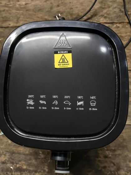 หม้ออบลมร้อนขนาดใหญ่3ลิตรเก็บไว้ไม่ได้ใช้งานพร้อมกล่อง500฿นัดรับนครสวรรค์ รูปที่ 3