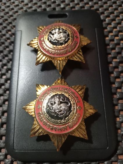 เข็มมหาดไทยสิงห์เงินเนื้อโลหะสภาพเยี่ยม รูปที่ 17