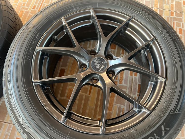 ล้อ Lenso JAGER-DYNA ขอบ 17 5 รู 114.3 + ยาง 225 60 17  รูปที่ 5