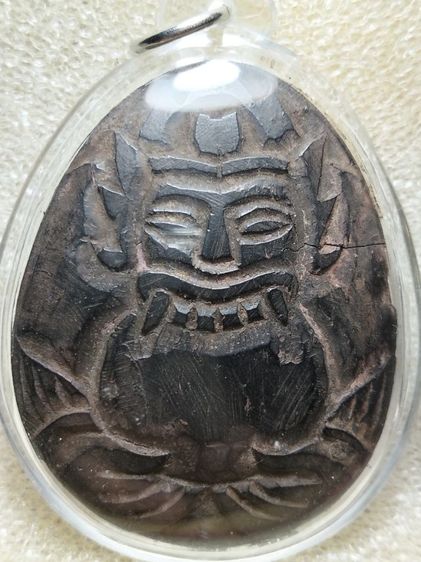 กะลาแกะราหูอมจันทร์เลี่ยมกันน้ำเรียบร้อยครับ รูปที่ 3