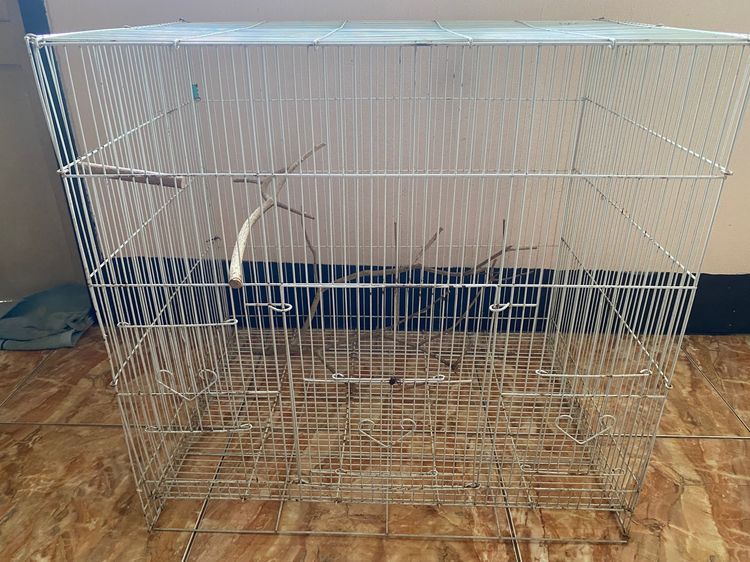 กรงนก พร้อมรังเพาะ ขนาด 40 60 ซ.ม.