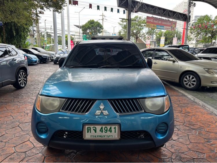 Mitsubishi Triton 2005 2.5 GLS Pickup ดีเซล เกียร์ธรรมดา ฟ้า รูปที่ 3