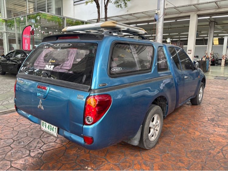 Mitsubishi Triton 2005 2.5 GLS Pickup ดีเซล เกียร์ธรรมดา ฟ้า รูปที่ 4