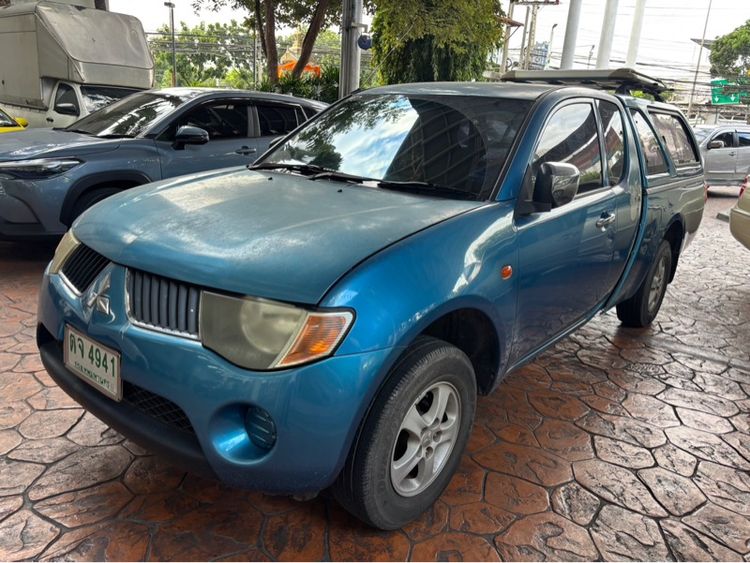 Mitsubishi Triton 2005 2.5 GLS Pickup ดีเซล เกียร์ธรรมดา ฟ้า รูปที่ 2
