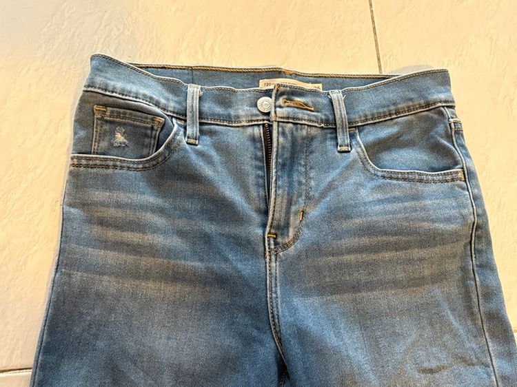 Levi’s กางเกงยีนส์ High Rise Super Skinny รูปที่ 6