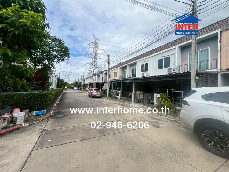 ทาวน์เฮ้าส์ 2 ชั้น 18.7 ตร.ว. หมู่บ้านเดอะ เพลส กาญจนาภิเษก-ราชพฤกษ์2 ใกล้บิ๊กซี ไทรน้อย ซอยหมู่6 ถนนบางกรวย-ไทรน้อย ถนนกาญจนาภิเษก รูปที่ 2