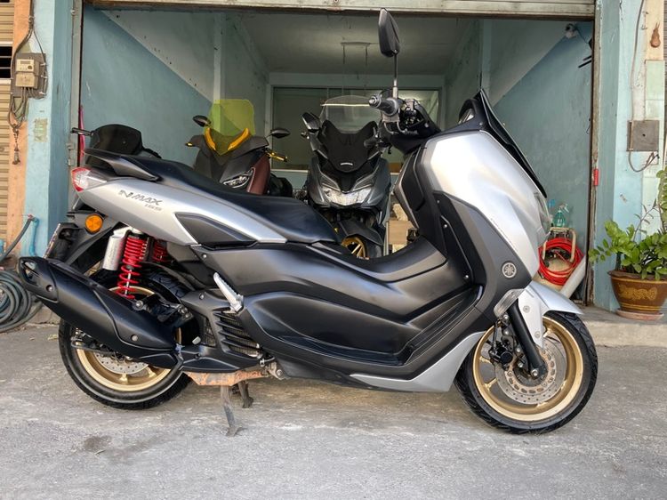Nmaxปี2021เครื่องดีสีมีรอยตัวท็อป46000บาท เล่มครบภาษี69 รูปที่ 9