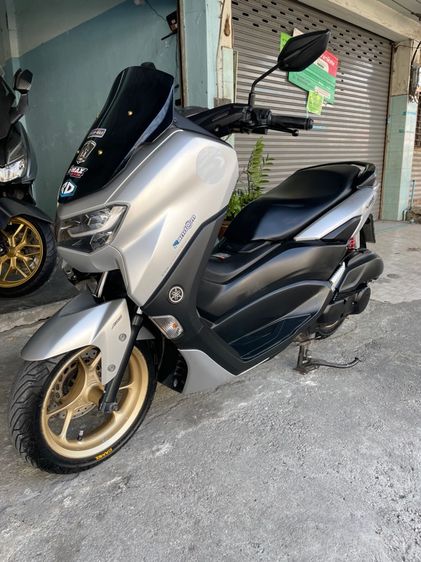 Yamaha N-Max Nmaxปี2021เครื่องดีสีมีรอยตัวท็อป46000บาท เล่มครบภาษี69