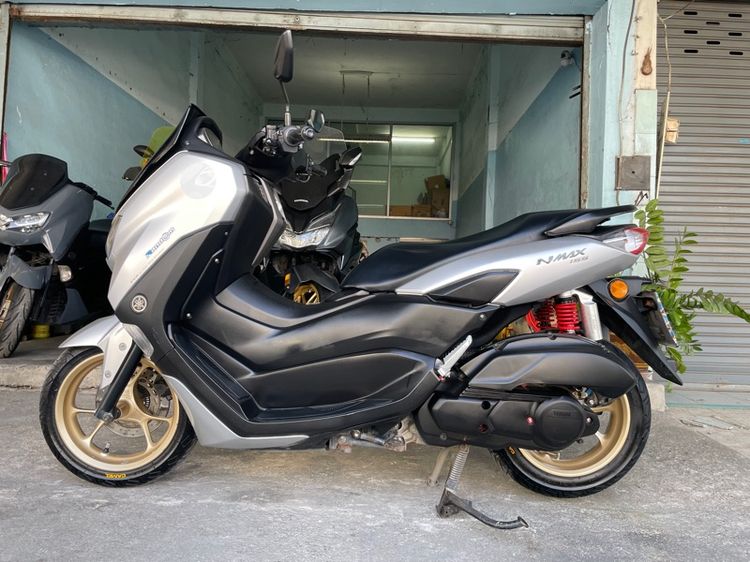 Nmaxปี2021เครื่องดีสีมีรอยตัวท็อป46000บาท เล่มครบภาษี69 รูปที่ 8