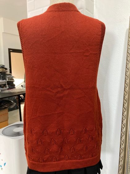 เสื้อกั๊กไหมพรม F รูปที่ 4