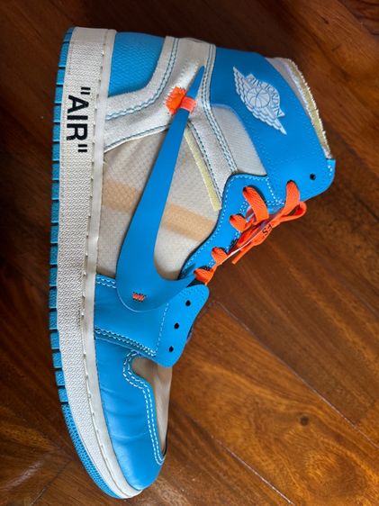 jordan 1 retro high off-white university blue รูปที่ 4
