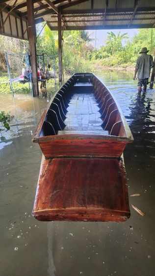 เรือไม้​สัก​4​วา​สภาพ​พร้อม​ใช้​