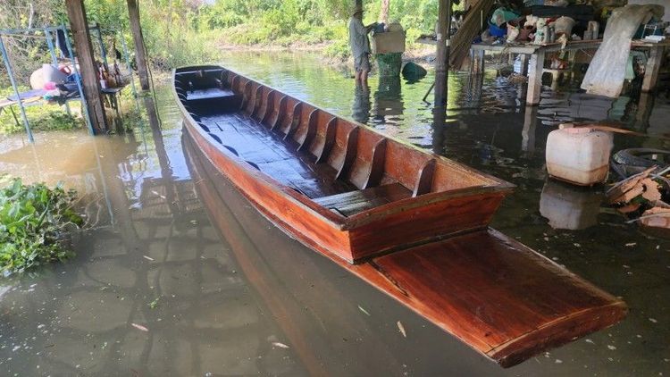 เรือไม้​สัก​4​วา​สภาพ​พร้อม​ใช้​ รูปที่ 2