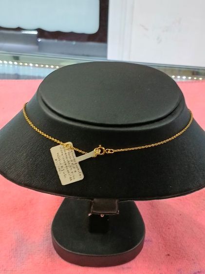 สร้อยคอทองkประดับพลอยเขียว รูปที่ 2