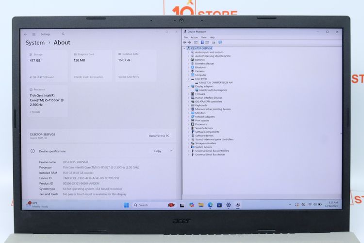 ACER ASPIRE VERO AV15-51.518U Core i5-1155G7.RAM16GB.SSD512GB - ID25120147 รูปที่ 4
