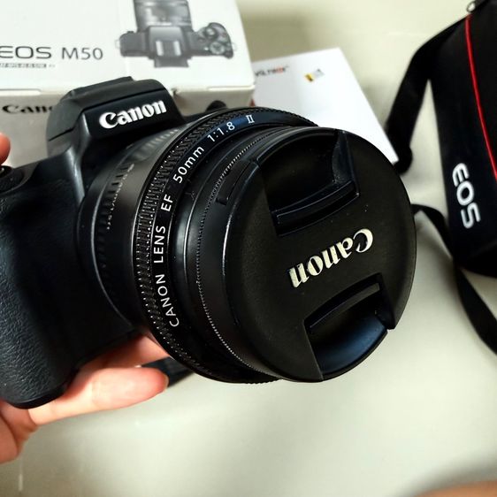 ส่งต่อ canon EosM50 กล้องแท้ใช้งานปกติ กล้องถ่ายรูป กล้องถ่ายภาพ กล้อง canon รูปที่ 6