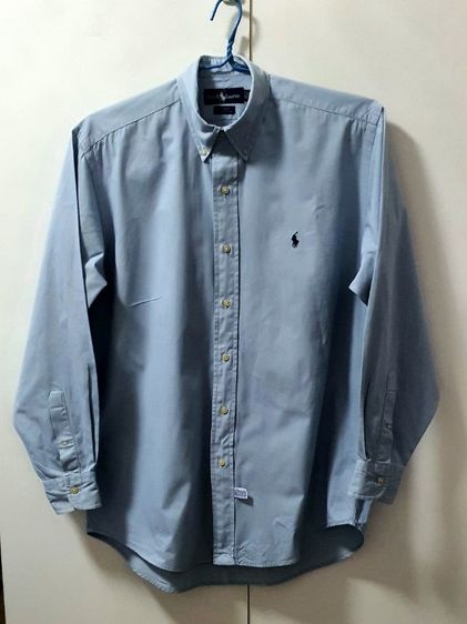 ฟ้า EU 45 แขนยาว เสื้อเชิ้ต  POLO Ralph Lauren