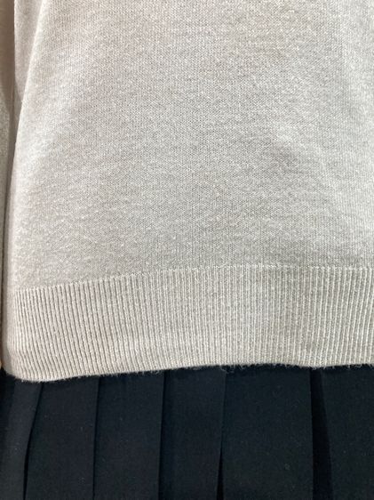 เสื้อไหมพรม GU size m รูปที่ 7