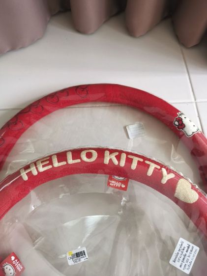 หุ้มพวงมาลัย​ลิขสิทธิ์แท้​ HELLO​ KITTY​ มือ​ 1 รูปที่ 7
