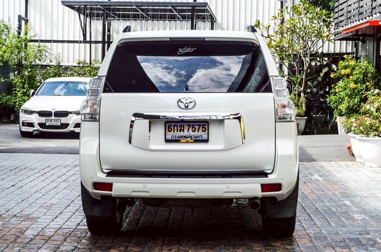 Toyota Land Cruiser Prado 2012 3.0 D4D 4WD Utility-car ดีเซล ไม่ติดแก๊ส เกียร์อัตโนมัติ ขาว รูปที่ 4