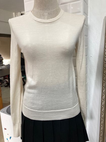 เสื้อไหมพรมบาง Uniqlo s รูปที่ 6
