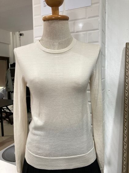 เสื้อไหมพรมบาง Uniqlo s รูปที่ 3