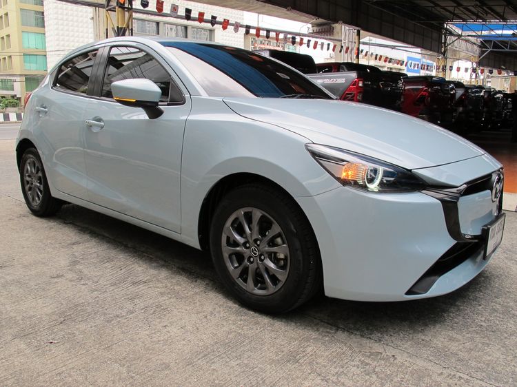 Mazda Mazda 2 2025 1.3 SP Sports Sedan เบนซิน ไม่ติดแก๊ส เกียร์อัตโนมัติ ฟ้า รูปที่ 2