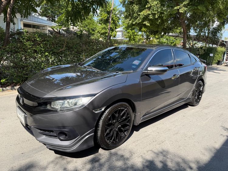 Honda Civic 2018 1.8 EL i-VTEC Sedan เบนซิน เกียร์อัตโนมัติ เทา รูปที่ 4