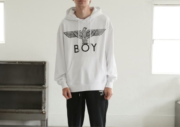 เสื้อฮู้ดBoy London🦅💛 มือ1 ไซต์S-Mใส่ได้ รูปที่ 3