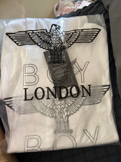 เสื้อฮู้ดBoy London🦅💛 มือ1 ไซต์S-Mใส่ได้ รูปที่ 6